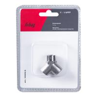 Переходник Y - 1/4"FFF_блистер 1 шт