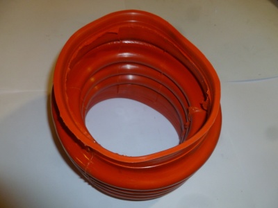 Кожух гофрированный TSS HCD80G (90B) (Длина окружности 585 мм)/Dust cover