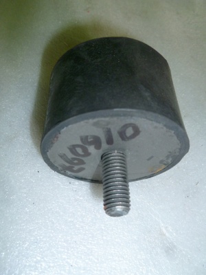 Амортизатор (70х45х2Ш М12х27) платформы двигателя TSS-WP 160-170/Shock absorber for base plate, №33