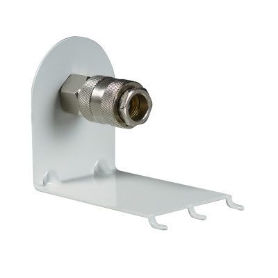 Держатель для пневмоинструмента_10шт_(муфта_уголок_гайка_шайба_диам.перфорации 5 мм_шаг перфорации 25 мм)