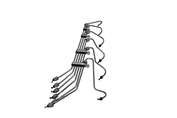 Трубки топливные комплект WP6D132E200