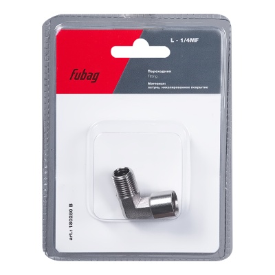 Переходник L - 3/8"FF_блистер 1 шт