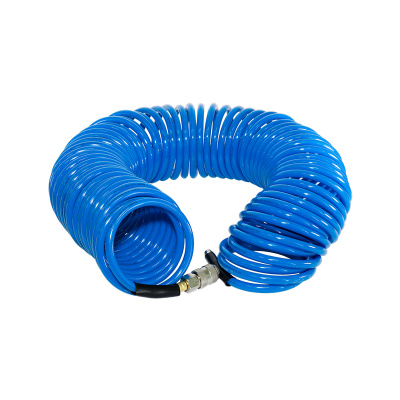 Шланг спиральный с фитингами рапид_полиуретан_15бар_6x10мм_5м