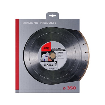 FUBAG Алмазный отрезной диск MH-I /плитка/сегмент._ диам. 350/30-25.4 мм по мрамору