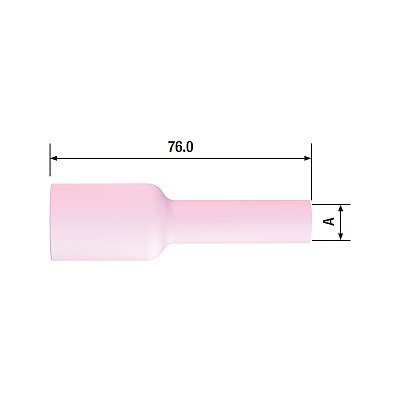 FUBAG Сопло керамическое  для газовой линзы №8 ф12.5 FB TIG 17-18-26 (10 шт.)
