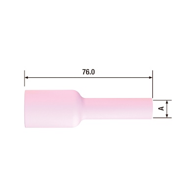 FUBAG Сопло керамическое для газовой линзы №5L ф8 FB TIG 17-18-26 (10 шт.)